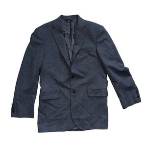 Brooks Brothers Blazer Men 346 Stretch Fit Sport Coat Adult 38R Gray Wool